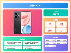 2399元的价钱正在同类设置装备摆设手机中也